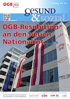 ÖGB- Resolution an den neuen Nationalrat 